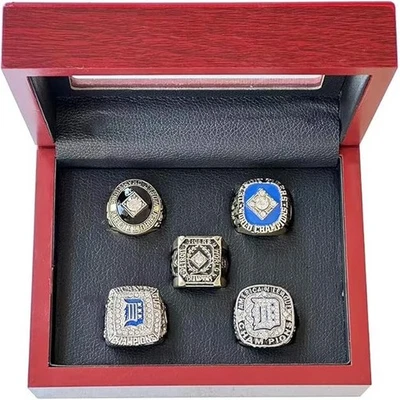 JUEGO COLECCIÓN ANILLO CAMPEONATO SERIE MUNDIAL MLB Detroit Tigers Foto 1 de 3