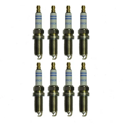 8 bujías Bosch doble platino para Mercedes-Benz G55 AMG 2005-2011 hk Foto 1 de 4
