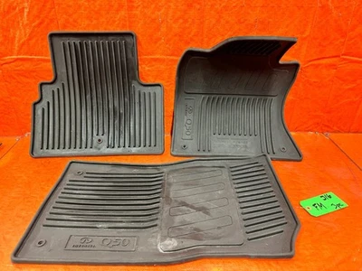 16-24 INFINITI Q50 - ALFOMBRILLAS GOMA PARA TODAS LAS ESTACIONES - ¡SOLO HAY 3 OKK! OEM 316 Foto 1 de 4
