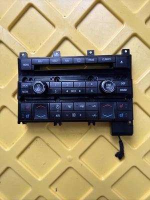 🚘✅ Panel de control del sistema de navegación climática Ford Taurus 2010-2011 AG1T-18A802-FD Foto 1 de 4