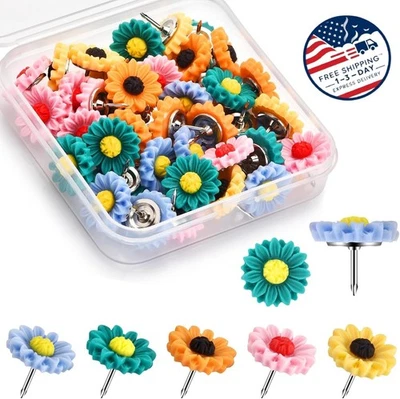 40 chinchetas,tachuelas decorativas para tablón de anuncios,chinchetas con forma Foto 1 de 4