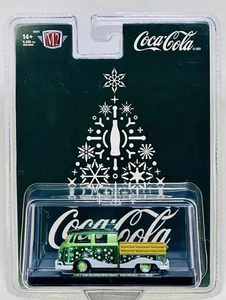 2025 M2 Machines Coca-Cola Christmas 1961 VW Double Cab Truck USA Model - Picture 1 of 2