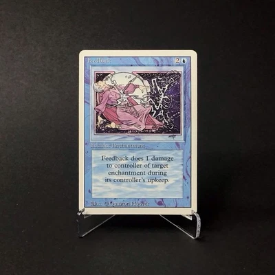 Magic: The Gathering Feedback MTG Revised Edition Vintage 1994 MP - Image 1 of 2