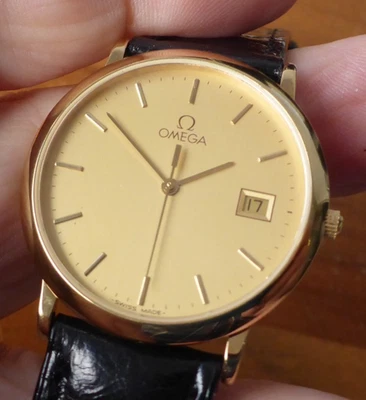 Omega De Ville, 1991, Vintage, Mans Dress Watch, Ω1430, Quartz, Stunning — 第 1/4 张图片