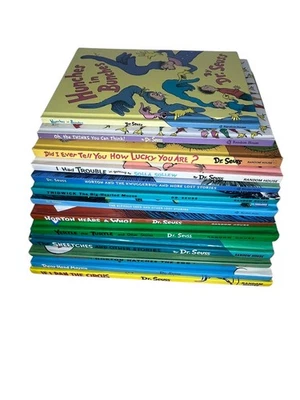 13 Dr. Seuss Large Random hardcover book lot  books collection kid chapter- GOOD Foto 1 de 4
