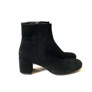 Margaux the Downtown Botas Botines Mujer 38 8 Negro Puntera Redondeada Cremallera Lateral Gamuza - Imagen 1 de 9