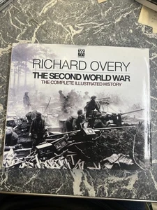 VINTAGE WAR BOOK THE SECOND WORLD WAR ILLUSTRATED HISTORY OVERY WW2 V - Bild 1 von 14
