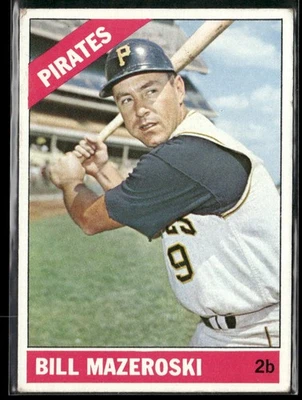 1966 Topps #210 Bill Mazeroski VG/VG-EX - Image 1 of 2