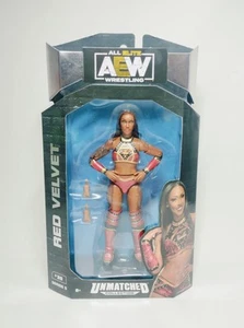 2022 AEW Unmatched Series 5 RED VELVET All Elite Wrestling Figure JAZWARES - Picture 1 of 6