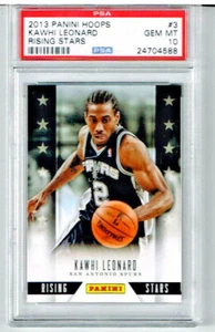 2013 Panini Hoops Kawhi Leonard Rising Stars PSA 10 - Picture 1 of 2