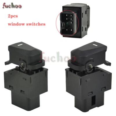 2x Passenger Power Window Switch For Hyundai IX35 TUCSON IX 2009 2010 2011-2015 - Изображение 1 из 4