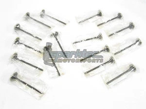 Juego de válvulas de motor nitruradas negras Supertech SS planas tamaño STD Honda B16A B17A B18C - Imagen 1 de 5