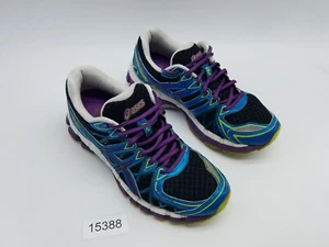 Asics Gel-Kayano 20th Anniversary Women's Running Shoes Size 6.5 Black Blue - Picture 1 of 12