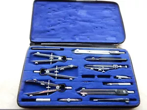 Vintage Original Richter L9E Drawing Compasses Drafting Tool Engineering - Picture 1 of 13