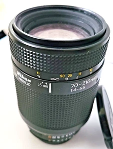 Nikon AF NIKKOR 70-210mm F/4-5.6 Lens No. 2328382 VG+ - Picture 1 of 7