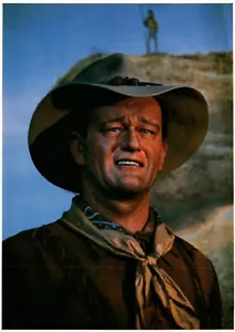 Fotografía a color de John Wayne por Dean Hurd 5" x 7" - Imagen 1 de 2