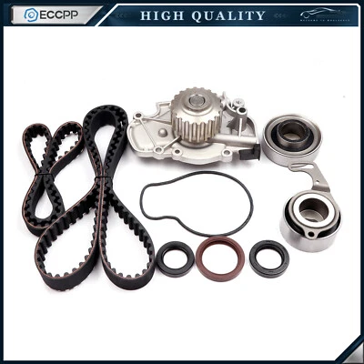 Timing Belt Kit Water Pump For 1994-2002 Honda Accord SE DX EX LX 2.3L L4 SOHC - Image 1 of 4