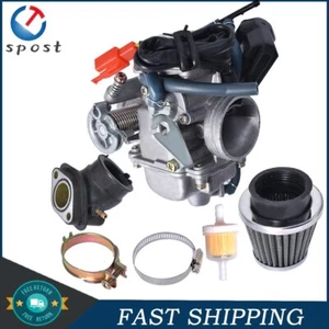 Filtro de aire carburador de 24 mm apto para 150cc ATV Go Kart Scooter Kazuma Taotao SunL - Imagen 1 de 7