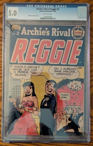 Archie's Rival Reggie 2 (1950) CGC 5.0 Off-White Pages - Archie Comics - Bild 1 von 3