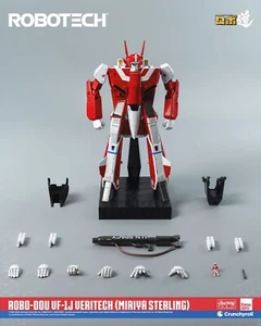 PRESALE COUPON €229 ThreeZero VF-1J Veritech STERLING Robo-Dou MACROSS Robot - Imagen 1 de 16