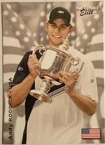 2003 NETPRO ANDY RODDICK #S1 ELITE EVENT EDITION STARTER RARE USA SP - Picture 1 of 2