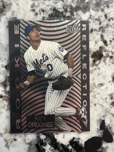 1997 FLEER ULTRA MLB RC REFLECTIONS CARD NEW YORK METS REY ORDONEZ #8 - Picture 1 of 1