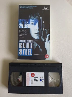Blue Steel VHS PAL Video Jamie Lee Curtis First Independent 1989 - Image 1 of 4