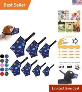 Ultimate Soft Dog Muzzle for Safety: 7-Piece Set for Small, Medium, Large Breeds - Picture 1 of 8