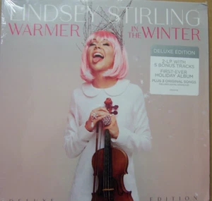 LINDSEY STIRLING - WARMER IN THE WINTER -SEALED 2018 HOLIDAY 2LP RECORD SET - Picture 1 of 2