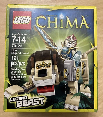 Lego (70123) Legends of Chima LION LEGEND BEAST-New, Factory Sealed - Image 1 of 4