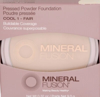 Mineral Fusion - Base prensada fría 1 justa - 1 cada una - 0,32 oz. Foto 1 de 4