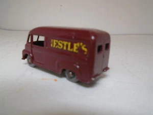 LESNEY MATCHBOX No.69A-1 COMMER 30 CWT VAN , NESTLE'S MAROON/GPW EXCELLENT - Picture 1 of 8