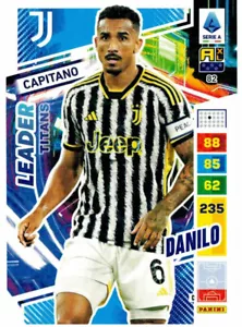 PANINI CALCIATORI ADRENALYN XL TITANS 2024 CARD N. 82 DANILO (LEADER) JUVENTUS - Picture 1 of 2