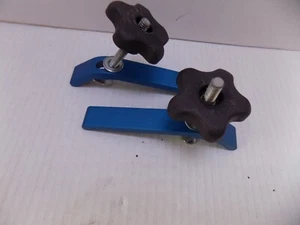 T TRACK HOLD DOWN CLAMPS BY ROCKLER PO LARGE 2) PCS DIFFRENT STYLE - Picture 1 of 2