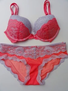 32 B, Sm. NWT Victoria's Secret Dream Angels lace Push Up Bra, Small type Bikini - Picture 1 of 7