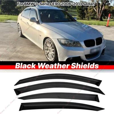 Premium Weathershield Weather Shields Sedan for BMW 3 Series E90 2004-2011 - image 1 of 4