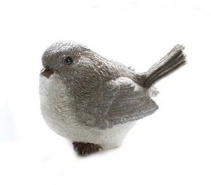 Deko Vogel Spatz Sperling Ziervogel Tier Figur Meise Eule Paar Skulptur Objekt - Bild 1 von 2