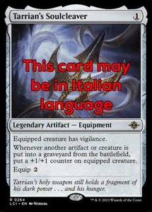 MTG TARRIAN's SOULCLEAVER FOIL EXC - FENDIANIMA DI TARRIAN 264 - LCI - MAGIC - Picture 1 of 1