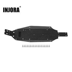 Chasis de fibra de carbono INJORA para buggy 1/24 Losi Micro-B (8 g) - Imagen 1 de 9