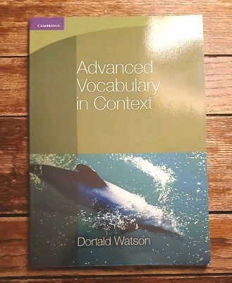 Advanced Vocabulary in Context by Donald  Watson - Image 1 of 4