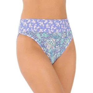 Womens Swim Bottoms Freshwater Florescent Banded Design Size XXL - Picture 1 of 5