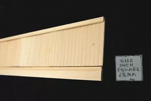 WAINSCOT KIT 1 w/ Panels Chair Rail & Baseboard - dollhouse 1/12 scale 21" LONG - Picture 1 of 2
