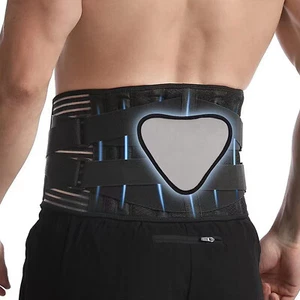 Rückenbandage Professionell Rückengurt Rückenstütze gegen Rückenschmerzen L-XL. - Bild 1 von 17