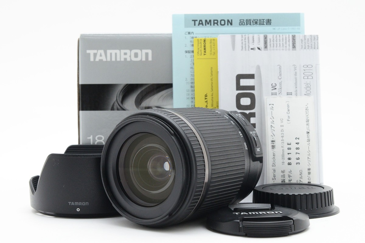 Tamron 18-200mm Focal Camera Lenses for Canon for sale | eBay Tamron 18-200mm Focal Camera Lenses for Canon for sale | eBay