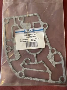 WSM Yamaha 500 Silencer Gasket 007-451 (1989-93) New - Picture 1 of 3