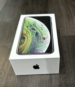 Apple iPhone XS Space Gray 64GB Box Only OEM Xs Original Retail Packaging - Photo 1 sur 4