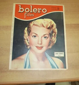 BOLERO FILM - ANNO V - N. 221 - 12 AGOSTO 1951 - LANA TURNER - FOTOROMANZO - Imagen 1 de 2