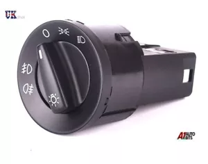 OEM 1C0941531A Headlight Headlamp Fog Lights Switch For Vw Polo 6n 9n 1999-2009 - Picture 1 of 2