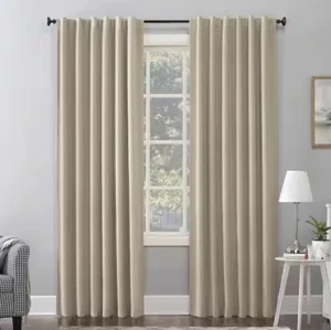 Sun Zero Hampshire Samt Geräuschreduzierung Panel - 50x84 - Ecru off weiß - NEU - Bild 1 von 2