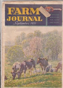 FARM JOURNAL MAGAZINE SEPTEMBER 1935 - Picture 1 of 4